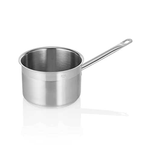 Stielkasserolle Cookware 21, Ø 18 cm, Chromnickelstahl 18/10 von WAS Germany