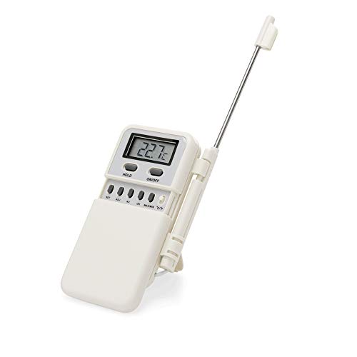 WAS 1030 008 Kunststof Digital Thermometer, 20.5cm Länge von WAS Germany