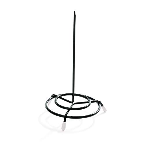 WAS 1429 000 Stahldraht Bonspieß, Schwarz, 15cm Höhe von WAS Germany