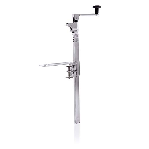 WAS 1583 000 Standrohr Vernickelt/Grundplatte Verchromt Dosenöfner für Dosen bis 50cm Höhe, mit Verstellschraube zur Tischmontage, 61cm Höhe WAS 1583 000 Standrohr Vernickelt/Grundplatte Verchromt Dosenöfner für Dosen bis 50cm Höhe, mit Verstellschraube zur Tischmontage, 61cm Höhe von WAS Germany