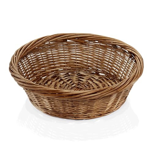 WAS 3138 430 Serie Vollweide Polypropylen Buffetkorb, Rund, Ø 43 cm, 14 cm Höhe von WAS Germany
