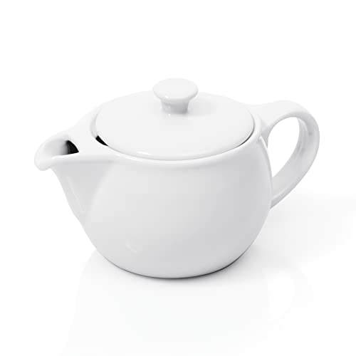 WAS 4988 035 Serie Italia Porzellan Teekännchen mit Deckel, 7.5cm Höhe, 0.35L von WAS Germany