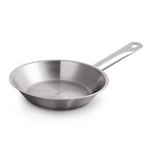WAS 5140 320 Pfanne, Unbeschichtet, 32cm Durchmesser, 5.5cm Hohe von WAS Germany