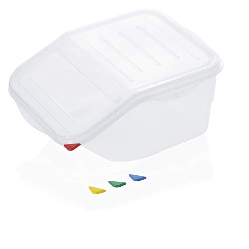 WAS 8621 415 Polypropylen HACCP Zutaten/Lagerbehälter mit Hermetisch Abschließendem Deckel, 16.0 L, 41.5cm Länge, 34cm Breite, 20cm Höhe WAS 8621 415 Polypropylen HACCP Zutaten/Lagerbehälter mit Hermetisch Abschließendem Deckel, 16.0 L, 41.5cm Länge, 34cm Breite, 20cm Höhe von WAS Germany