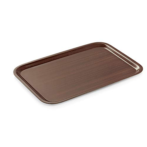WAS 9000 600 Melaminbeschichtetes Pressholz Tablett, Rechteckig, 60 cm x 45,0 cm von WAS Germany