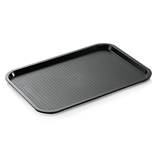 WAS 9223 415 Serie 9220 Polypropylen Tablett, 41.5 cm x 31,0 cm, Schwarz von WAS Germany