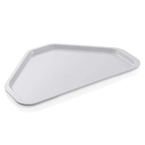WAS 9605 480 Serie 9605 Polypropylen Trapeztablett, 48 cm x 34 cm, Hellgrau von WAS Germany