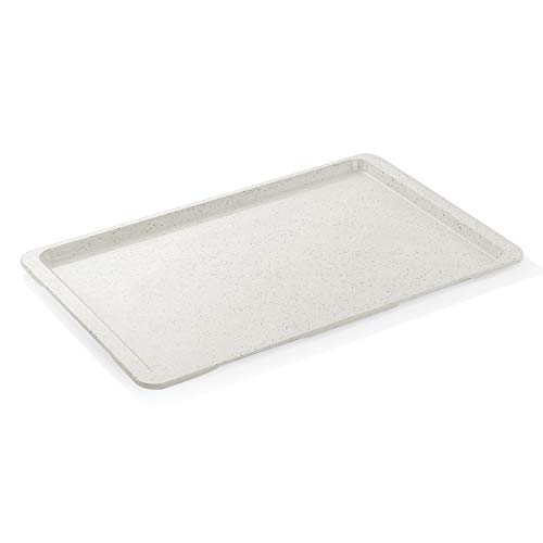 WAS 9625 531 Serie 9605 Polypropylen Euronorm Tablett, 53 cm x 37 cm, Granitgrau von WAS Germany