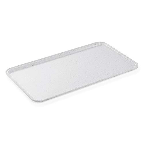 WAS 9710 530 Serie 9710 GN 1/1 Polypropylen Tablett, 53 cm x 32.5 cm, Hellgrau von WAS Germany