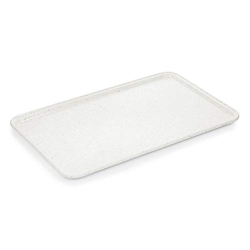 WAS 9711 530 Serie 9710 GN 1/1 Polypropylen Tablett, 53 cm x 32.5 cm, Milchweiß von WAS Germany