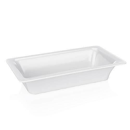 WAS 9713 065 Buffet-Line Gastronormbehälter, Melamin, Elfenbein, GN 1/3, Höhe 6.5cm von WAS Germany