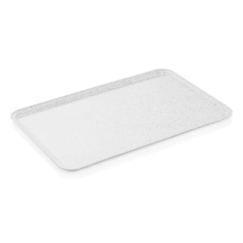 WAS Germany 9710 531 Serie 9710 Polypropylen-Euronorm-Tablett, 53 cm X 37 cm, Hellgrau von WAS Germany