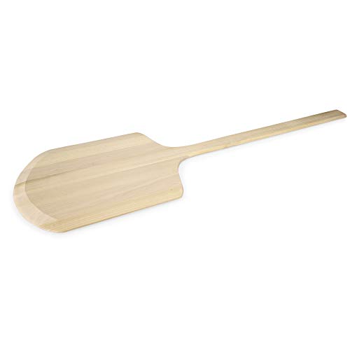 WAS Germany Holz Pizzaschaufel 30 x 40 cm - Pizzaheber Brotschieber Holzplatte große Fläche Pizzabacken Brotbacken in Pizzaofen, Ofen - 2298 105 von WAS Germany