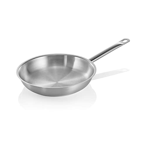 WAS Germany Pfanne Cookware 21, Ø 24 cm, Chromnickelstahl 18/10 von WAS Germany