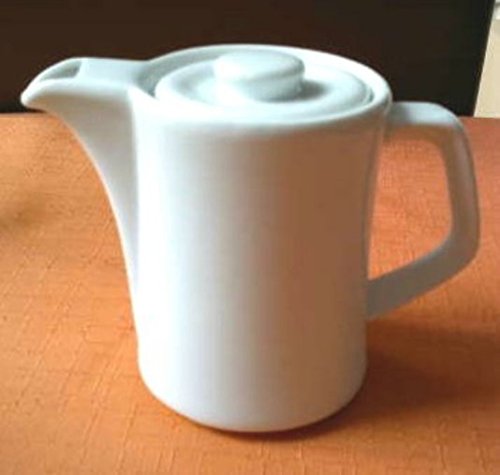 12 Kaffeekännchen 35 cl Hotelporzellan weiss Gastronomie Kännchen von WAS