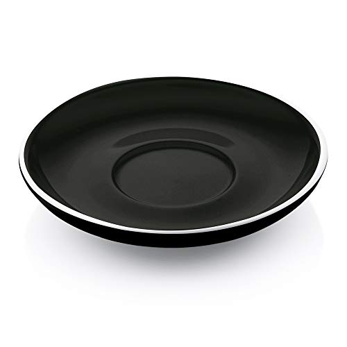 WAS 4998 003 Porzellan Cappuccinountertasse für 4998 020, Serie Italia Black, 15.0cm Durchmesser WAS 4998 003 Porzellan Cappuccinountertasse für 4998 020, Serie Italia Black, 15.0cm Durchmesser von WAS IST WAS