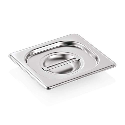 WAS 9016 001 Chromnickelstahl 18/8 GN 1/6 Deckel WAS 9016 001 Chromnickelstahl 18/8 GN 1/6 Deckel von WAS IST WAS
