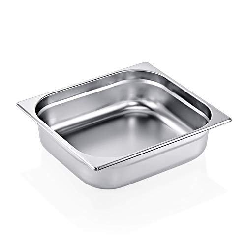 WAS 9023 100 Chromnickelstahl 18/8 GN 2/3 Pan, 100mm Höhe, 8,5L Kapazität WAS 9023 100 Chromnickelstahl 18/8 GN 2/3 Pan, 100mm Höhe, 8,5L Kapazität von WAS
