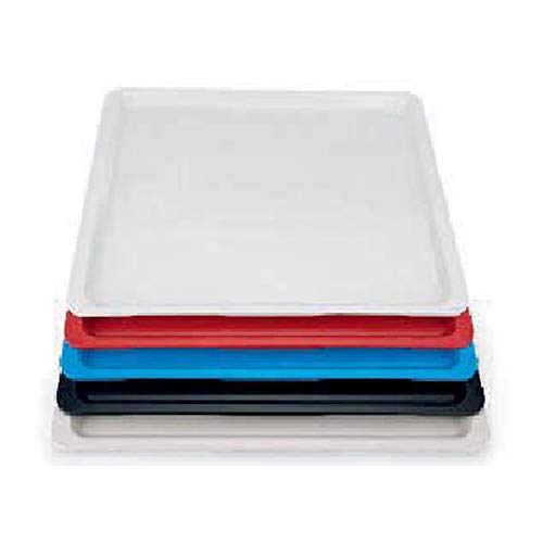 WAS 9605 537 Serie 9605 Polypropylen Euronorm Tablett, 53 cm x 37 cm, Rot von WAS IST WAS