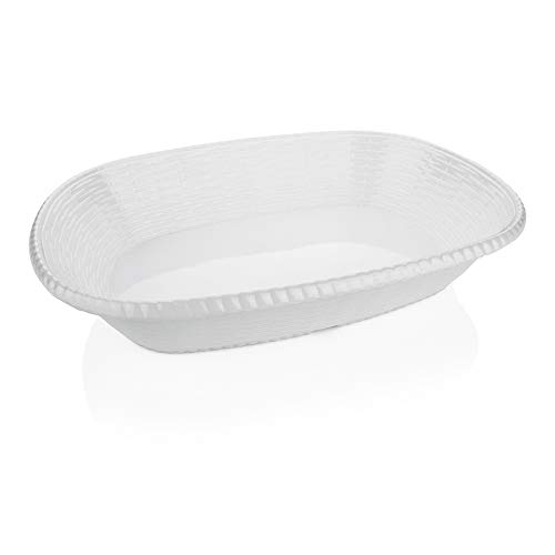 WAS 9750 350 Melamine Schale Korboptik, Eckig, 35 x 24,5 cm, 10 Stück WAS 9750 350 Melamine Schale Korboptik, Eckig, 35 x 24,5 cm, 10 Stück von WAS