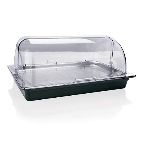 WAS 9907 530 GN 1/1 Polycarbonat Kühlschale mit Roll top Deckel, 25 cm Höhe WAS 9907 530 GN 1/1 Polycarbonat Kühlschale mit Roll top Deckel, 25 cm Höhe von WAS IST WAS
