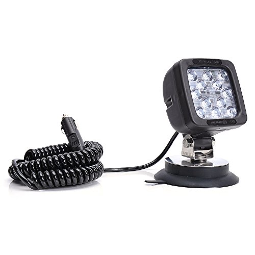 WAS IST WAS Arbeitsscheinwerfer 12 V, 24V W82 692.4 Weitreichende Ausleuchtung (B x H x T) 101 x 148 x 78mm von LED-MARTIN