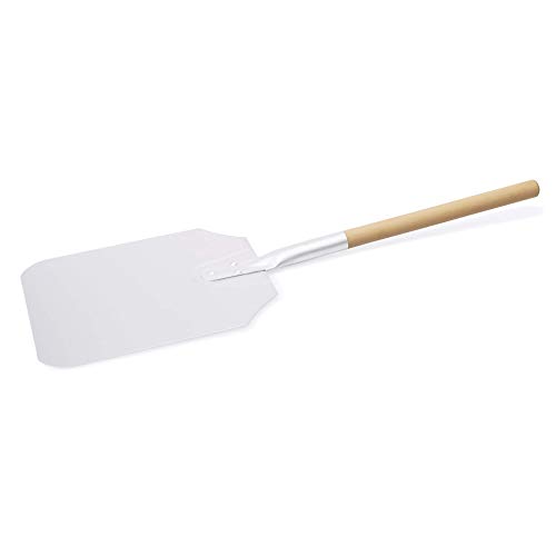 WAS Germany Pizzaschaufel aus Aluminium mit Holzstiel 28 x 23 cm - Pizzaheber Brotschieber mit großer Fläche Zubehör für Pizzabacken und Brotbacken im Pizzaofen Grill Ofen - WAS 2293 660 WAS Germany Pizzaschaufel aus Aluminium mit Holzstiel 28 x 23 cm - Pizzaheber Brotschieber mit großer Fläche Zubehör für Pizzabacken und Brotbacken im Pizzaofen Grill Ofen - WAS 2293 660 von WAS Germany