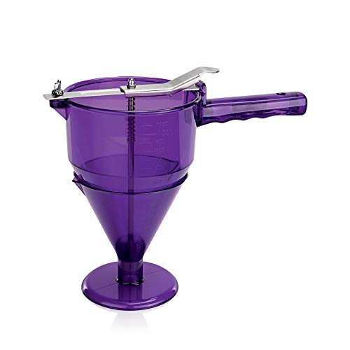 WAS 1010 132 Polycarbonat Fondanttrichter, 13cm Durchmesser, 23cm Höhe von WAS