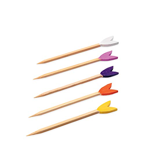 WAS 1883 091 Picker Set, Tulpe, 9 cm x 0,3 cm, 100 Stück von WAS IST WAS