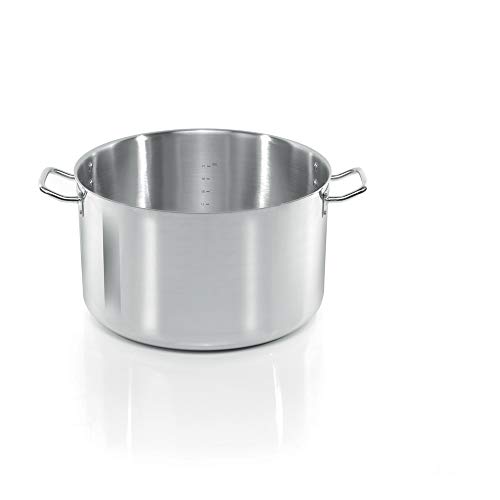 WAS 5505 400 Fleisch Bratentopf, 40cm Durchmesser, 240cm Hohe, 30 L von WAS