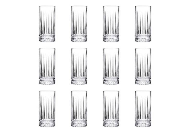 WAS Longdrinkglas Longdrinkgläser, Trinkgläser 12er-Set - Elysia, 445 ml von WAS