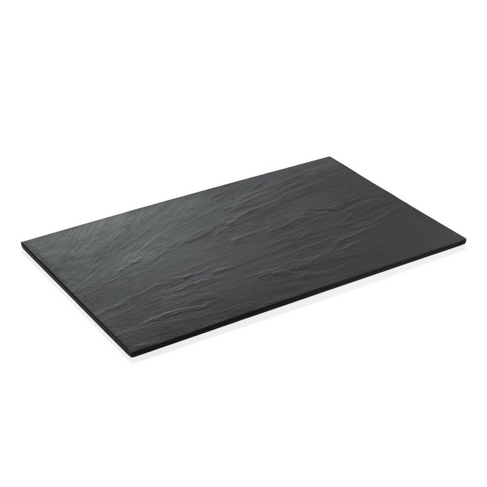 WAS Servierbrett Servierbrett, Buffetplatte GN 1/1, Melamine Schiefer - Granitoptik WAS Servierbrett Servierbrett, Buffetplatte GN 1/1, Melamine Schiefer - Granitoptik von WAS