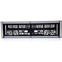 WAS - W253 2121 Kennzeichenhalter, (b x h x t) 584 x 163 x 32 mm von WAS