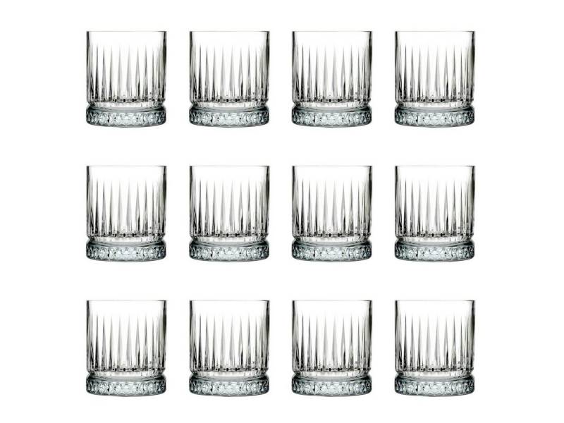 WAS Whiskyglas Cocktailgläser, Whiskygläser 12er-Set - Elysia, 210 ml von WAS