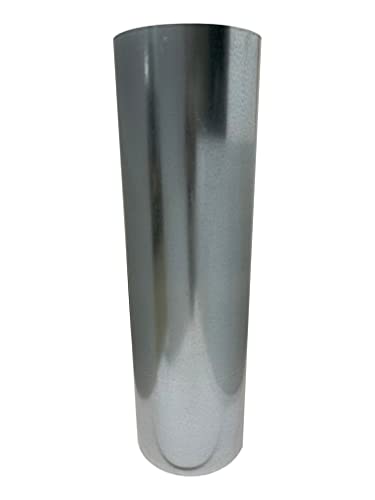 Wäscheabwurfschacht Wäscheschacht Wäscheschachtrohr DN 300 aus Metall 1000 mm Lang (DN 300 mm) von WASH