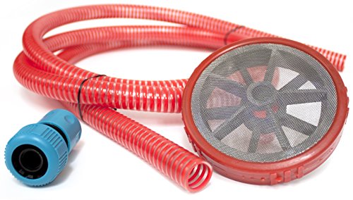 ✦ 2,5 m Saugschlauch ✦ Selbstansaugendes Kit mit Universal-Buchse für statische Wasserversorgung Geeignet für Hochdruckreiniger von WASPPER