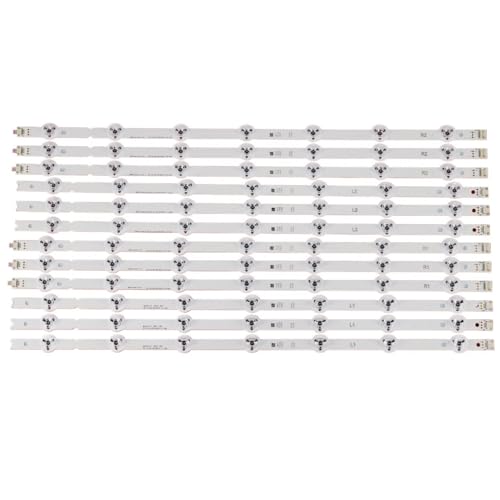 WASQUBKS 12 stücke Led-hintergrundbeleuchtung Streifen Kompatibel for LG 55LB677V 55LB670V 55LB679V 55LB690V 55LB700V 55LB720V 55LB730V 6916L-1629A 1630B 1743B 1741A von WASQUBKS