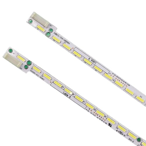 WASQUBKS 2 Teile/Satz Led-hintergrundbeleuchtung Streifen Kompatibel for LG 50UF8300 PANASONIC TX-50CX680E TX-50CX700B M0009F1N31A59A0A M0009F1N31A61F0 EINE V500DK1-KS5 von WASQUBKS