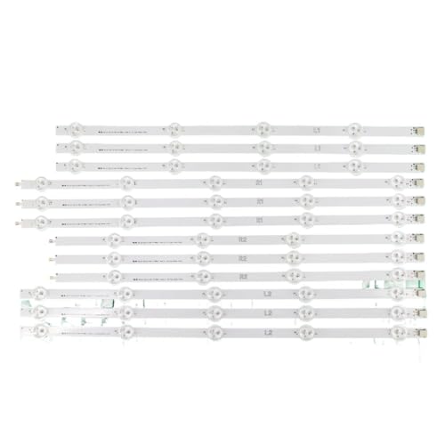 WASQUBKS LED-Hintergrundbeleuchtungsstreifen Kompatibel for LG 47LN519C-CC 47LA613S-ZB 47LA6208-ZA 47LA620S-ZA 6916L-1174A 6916L-1175A 6916L-1176A 6916L-1177A von WASQUBKS