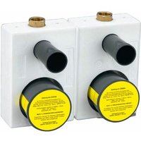 Wasser Gerate - Montageblock-Duo Koax 2' für Wasserzähler mit dvgw - Ventil von WASSER GERATE