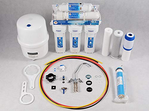 Wassefilter Germany Moderne Umkehrosmoseanlage - 7 Stufen - 285 L bestes Trinkwasser täglich mit BIOaktivkohle und Tank OHNE BPA Wassefilter Germany Moderne Umkehrosmoseanlage - 7 Stufen - 285 L bestes Trinkwasser täglich mit BIOaktivkohle und Tank OHNE BPA von Wassefilter Germany