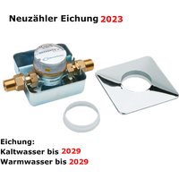 Wassergeräte - Ersatzrosette chrom,poliert für Unterputz Wasserzähler ø137x 137mm - Chrom poliert von WASSERGERÄTE