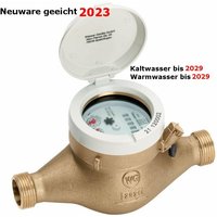 Hauswasserzähler, Wasseruhr 1 warm, 260mm, Qn 6 von WASSERGERÄTE