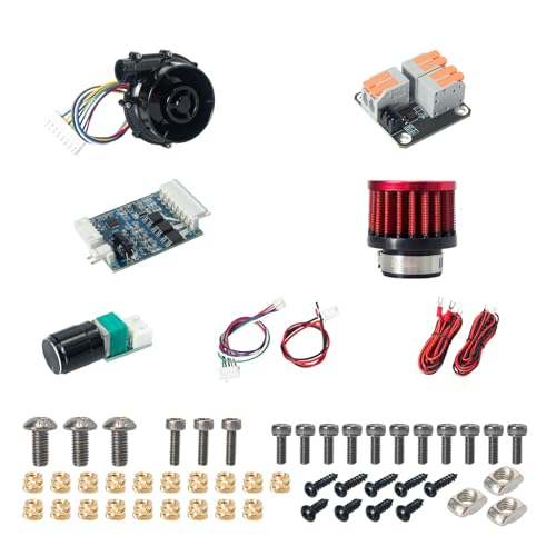 WASTEBIN 24 V Bürstenloses Zentrifugalluftgebläse WS7040 Gebläseventilator Luftfilter 3D Druckerteil 6 5 KPa Gebläsesätze von WASTEBIN