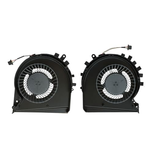 WASTEBIN CPU + GPU Lüfter Laptop Lüfter 5V 4pin 4 Drähte Für Gaming 15-DK 15-DK0068WM L57170-001 Laptop Teil Brushles von WASTEBIN