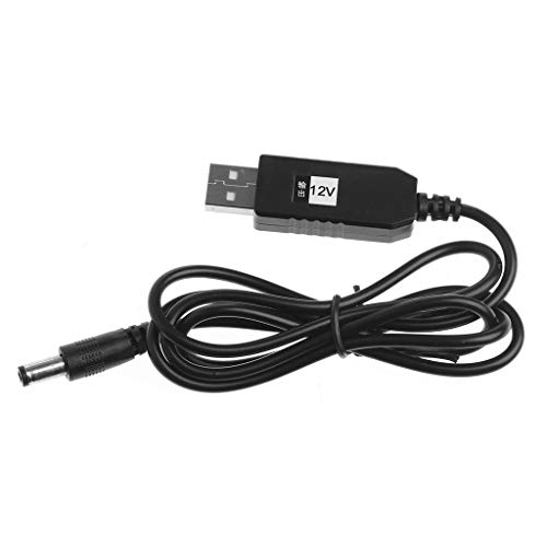 WASTEBIN USB Für 5V Auf 12V Step Up Kabel Spannung 2 1x5 5mm Stecker Für Kamera Router Tisch Lampe von WASTEBIN