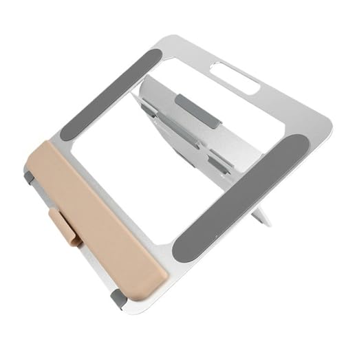 WASTEBIN Vertikaler Laptop Ständer Platzsparend Verstellbar Tablet Halterung Für Zeichenblock Andere Geräte Schreibtisch Stützhalterung Aus Aluminium von WASTEBIN