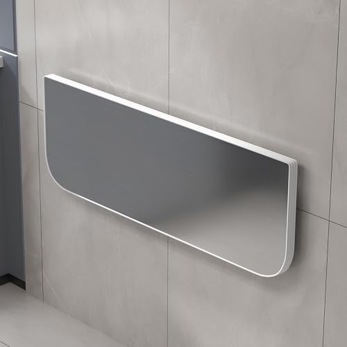 Klappbarer Wandklapptisch aus Edelstahl, Haushaltsklapptisch, Wandmontierter Klappbarer Wandtisch für Küche Garage Waschküche Hauswirtschaftsraum(70x30cm/28x12in) von WATAOW