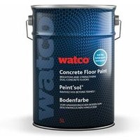Watco - Bodenfarbe Beste Formel Matt, einkomponentiger Bitumen, Achatgrau ral 7038 5L - achatgrau von WATCO