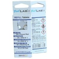 Nachfüllpack für elektronischen Pooltester PoolLab 1.0 & PoolLab 2.0 Nachfüllpack für elektronischen Pooltester PoolLab 1.0 & PoolLab 2.0 von WATER-I.D.